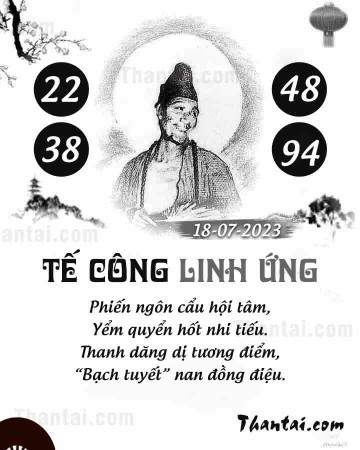 TẾ CÔNG LINH ỨNG 18/07/2023