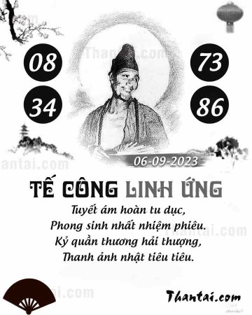 TẾ CÔNG LINH ỨNG 06/09/2023