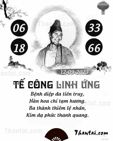 TẾ CÔNG LINH ỨNG 12/09/2023