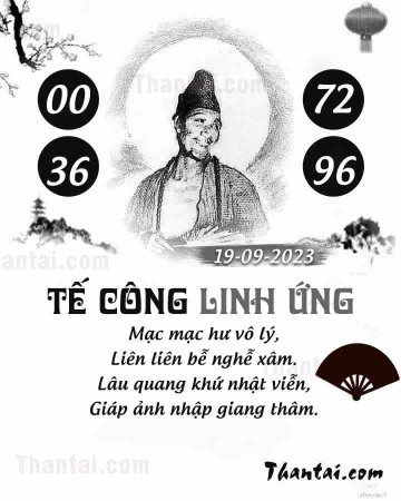 TẾ CÔNG LINH ỨNG 19/09/2023