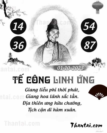 TẾ CÔNG LINH ỨNG 01/10/2023