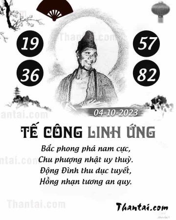 TẾ CÔNG LINH ỨNG 04/10/2023