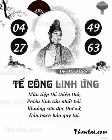 TẾ CÔNG LINH ỨNG 06/10/2023