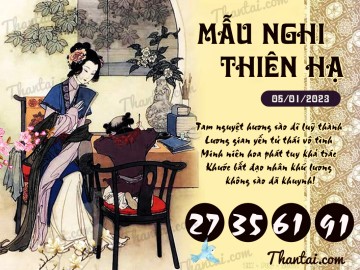 Mẫu Nghi Thiên Hạ 05/01/2023