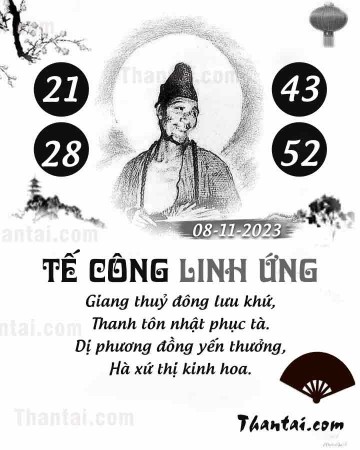 TẾ CÔNG LINH ỨNG 08/11/2023