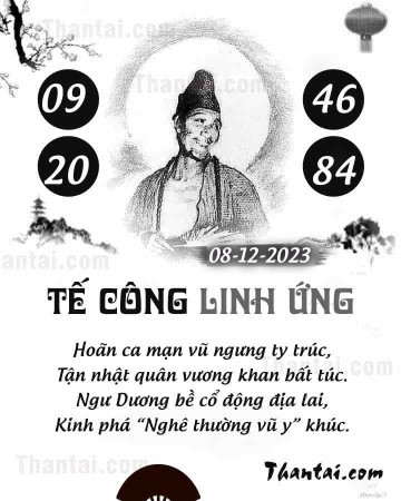 TẾ CÔNG LINH ỨNG 08/12/2023