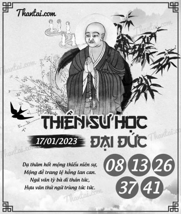 THIỀN SƯ HỌC ĐẠI ĐỨC 17/01/2023