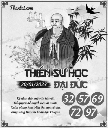 THIỀN SƯ HỌC ĐẠI ĐỨC 20/01/2023