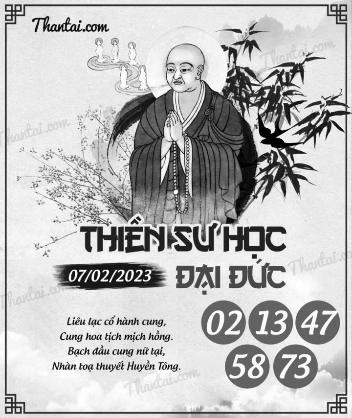 THIỀN SƯ HỌC ĐẠI ĐỨC 23/01/2023