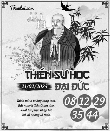 THIỀN SƯ HỌC ĐẠI ĐỨC 21/02/2023