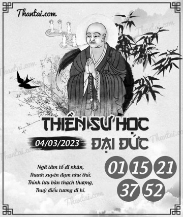 THIỀN SƯ HỌC ĐẠI ĐỨC 04/03/2023