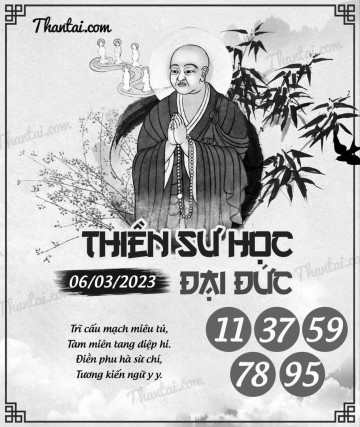 THIỀN SƯ HỌC ĐẠI ĐỨC 06/03/2023