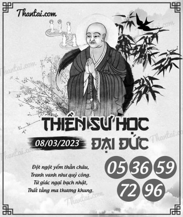 THIỀN SƯ HỌC ĐẠI ĐỨC 08/03/2023