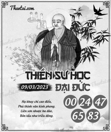 THIỀN SƯ HỌC ĐẠI ĐỨC 09/03/2023