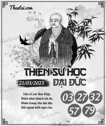 THIỀN SƯ HỌC ĐẠI ĐỨC 21/03/2023