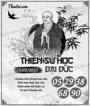 THIỀN SƯ HỌC ĐẠI ĐỨC 23/03/2023