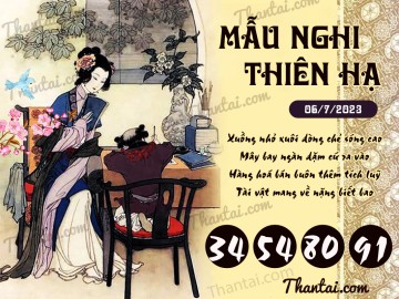 Mẫu Nghi Thiên Hạ 06/07/2023