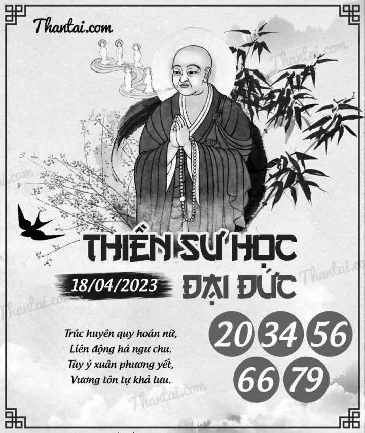 THIỀN SƯ HỌC ĐẠI ĐỨC 03/04/2023