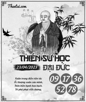 THIỀN SƯ HỌC ĐẠI ĐỨC 23/04/2023