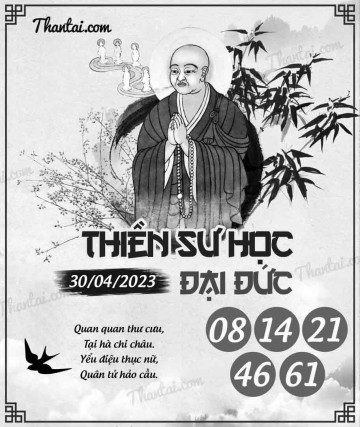 THIỀN SƯ HỌC ĐẠI ĐỨC 30/04/2023