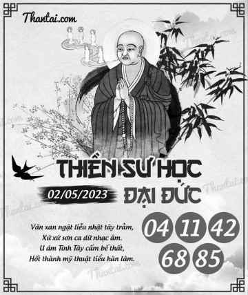 THIỀN SƯ HỌC ĐẠI ĐỨC 02/05/2023