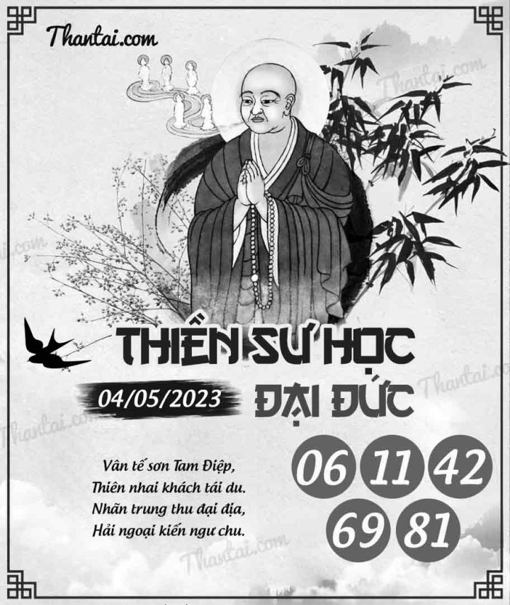 THIỀN SƯ HỌC ĐẠI ĐỨC 19/04/2023