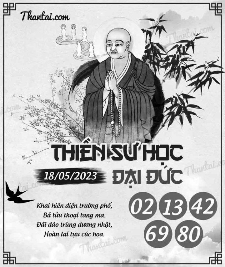 THIỀN SƯ HỌC ĐẠI ĐỨC 03/05/2023