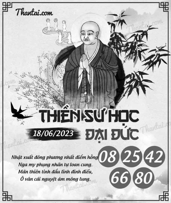 THIỀN SƯ HỌC ĐẠI ĐỨC 03/06/2023