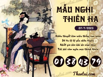 Mẫu Nghi Thiên Hạ 07/07/2023