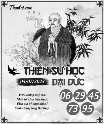 THIỀN SƯ HỌC ĐẠI ĐỨC 03/07/2023