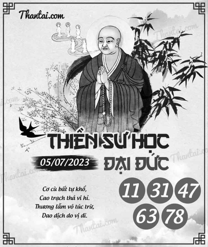 THIỀN SƯ HỌC ĐẠI ĐỨC 20/06/2023