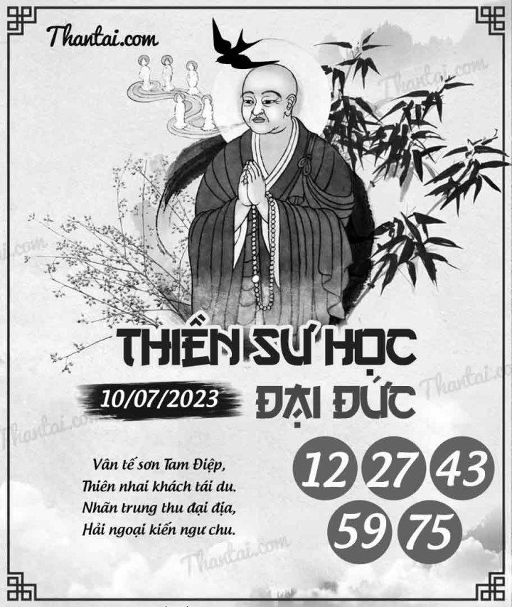 THIỀN SƯ HỌC ĐẠI ĐỨC 25/06/2023
