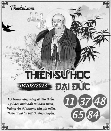 THIỀN SƯ HỌC ĐẠI ĐỨC 04/08/2023