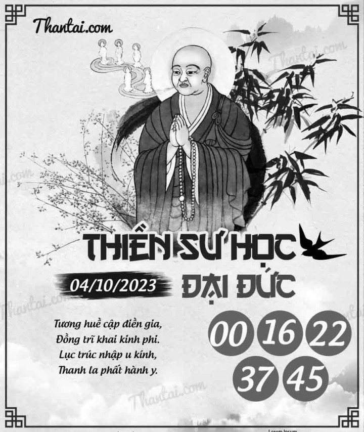 THIỀN SƯ HỌC ĐẠI ĐỨC 19/09/2023