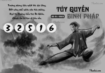 TÚY QUYỀN BINH PHÁP 02/01/2023