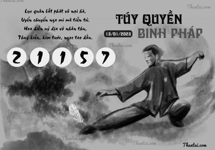 TÚY QUYỀN BINH PHÁP 01/01/2023
