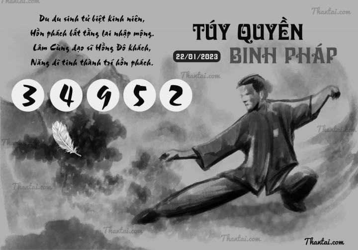 TÚY QUYỀN BINH PHÁP 07/01/2023