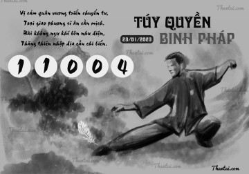 TÚY QUYỀN BINH PHÁP 23/01/2023