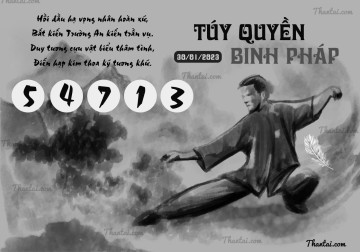 TÚY QUYỀN BINH PHÁP 30/01/2023