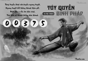 TÚY QUYỀN BINH PHÁP 10/02/2023