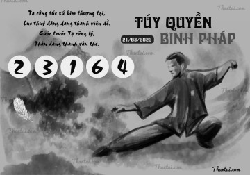 TÚY QUYỀN BINH PHÁP 21/03/2023