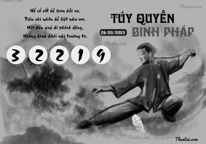 TÚY QUYỀN BINH PHÁP 11/03/2023