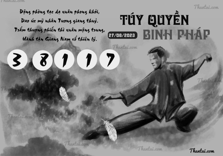 TÚY QUYỀN BINH PHÁP 12/08/2023