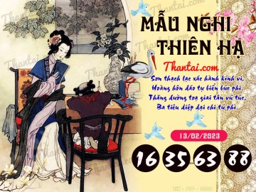 Mẫu Nghi Thiên Hạ 13/02/2023