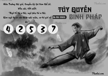 TÚY QUYỀN BINH PHÁP 26/09/2023