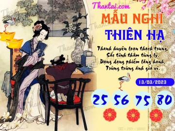 Mẫu Nghi Thiên Hạ 13/03/2023