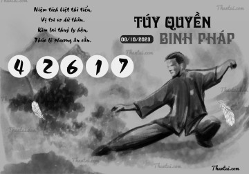 TÚY QUYỀN BINH PHÁP 08/10/2023