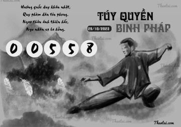 TÚY QUYỀN BINH PHÁP 25/10/2023