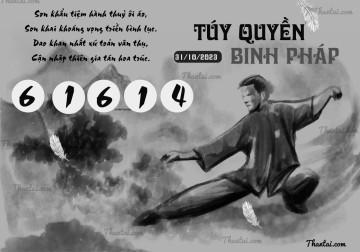 TÚY QUYỀN BINH PHÁP 31/10/2023