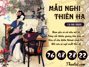 Mẫu Nghi Thiên Hạ 13/08/2023